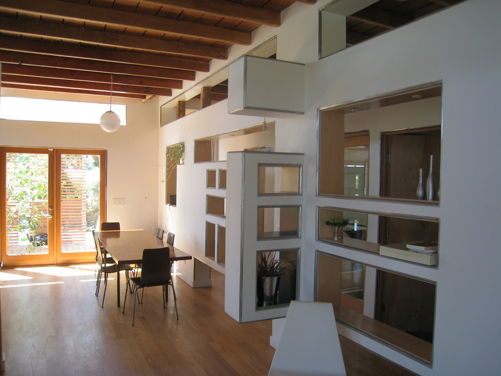 Freshly finished modern living space